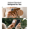 iPhone 16 Pro Max / 16 Plus Case Cover | Folio Wallet Magnetic Series | Brown