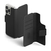 iPhone 16 Pro Max / 16 Plus Case Cover | Folio Wallet Magnetic Series | Black