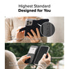 iPhone 16 Pro Max / 16 Plus Case Cover | Folio Wallet Magnetic Series | Black