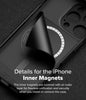 iPhone 16 Pro Max Case Cover | Onyx Magnetic Series| Black