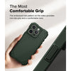 iPhone 16 Pro Max Case Cover |  Rugged Gear Series | Back Phone Cover- Dark Green