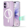 Magnetic Shockproof Case for iPhone 17 – Clear
