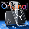 Magnetic Shockproof Case for iPhone 17 – Clear