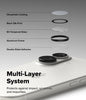 iPhone 17 Lens Protector | Camera Lens Frame Glass | 2Pack