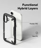 iPhone 17 Case Cover | Fusion X Series | Black
