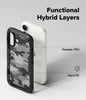 iPhone 17 Case Cover | Fusion X Series | Camo Black