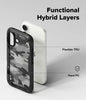 iPhone 17 Case Cover | Fusion X Series | Camo Black