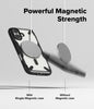iPhone 17 Case Back Cover | Fusion-X Magnetic Series - Black