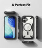 iPhone 17 Case Back Cover | Fusion-X Magnetic Series - Black