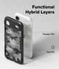 iPhone 17 Air Case Cover | Fusion X Series | Camo Black