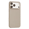 iPhone 17 Pro Case, Slim Liquid Silicone 3 Layers Soft Shockproof Protective Cover - Grey