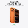 iPhone 17 Pro Case, Slim Liquid Silicone 3 Layers Soft Shockproof Protective Cover - Grey