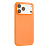iPhone 17 Pro Case, Slim Liquid Silicone 3 Layers Soft Shockproof Protective Cover - Orange