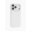 iPhone 17 Pro Case, Slim Liquid Silicone 3 Layers Soft Shockproof Protective Cover - White