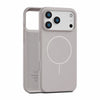 Magnetic Silicone Case For iPhone 17 Pro| Compatible with MagSafe - Grey