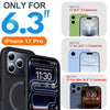 Magnetic Silicone Case For iPhone 17 Pro| Compatible with MagSafe - Grey