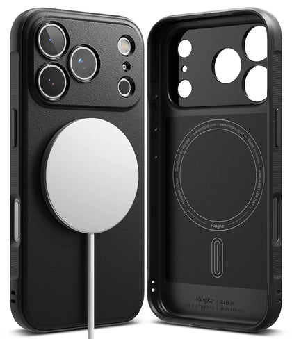iPhone 17 Pro Case Cover | Onyx Magnetic Series | Black