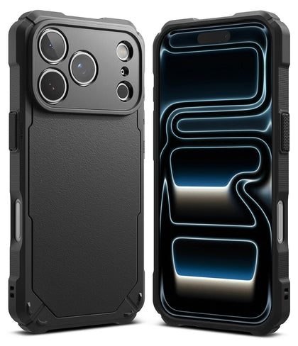 iPhone 17 Pro Case Cover | Rugged Gear Series | Black