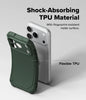 iPhone 17 Pro Case Cover | Rugged Gear Series | Dark Green