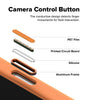 iPhone 17 Pro Case Cover | Silicone Magnetic Series | Tangerine
