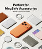 iPhone 17 Pro Case Cover | Silicone Magnetic Series | Tangerine
