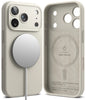 iPhone 17 Pro Case Cover | Silicone Magnetic Series | Stone