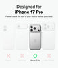 iPhone 17 Pro Case Cover | Silicone Magnetic Series | Stone