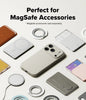 iPhone 17 Pro Case Cover | Silicone Magnetic Series | Stone