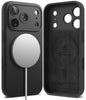iPhone 17 Pro Case Cover | Silicone Magnetic Series | Black