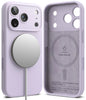 iPhone 17 Pro Case Cover | Silicone Magnetic Series | Light Purple