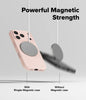 iPhone 17 Pro Case Cover | Silicone Magnetic Series | Pink Sand