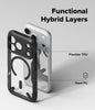 iPhone 17 Pro Case Cover | Fusion X Magnetic Series | Black