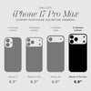 iPhone 17 Pro Max Case Cover| Super Frosted Shield Pro Series | Black