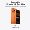 iPhone 17 Pro Max Case, Slim Liquid Silicone 3 Layers Soft Shockproof Protective Cover - Beige