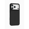 iPhone 17 Pro Max Case, Slim Liquid Silicone 3 Layers Soft Shockproof Protective Cover - Black