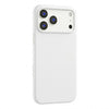 iPhone 17 Pro Max Case, Slim Liquid Silicone 3 Layers Soft Shockproof Protective Cover - Whitey)