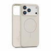 Magnetic Silicone Case for iPhone 17 Pro Max – Beige
