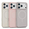iPhone 17 Pro Max Cases & Cover | Magnetic Silicone Cover | Beige/Grey/Pink