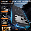 Magnetic Silicone Case for iPhone 17 Pro Max – Orange