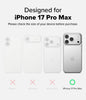 iPhone 17 Pro Max Case Cover Alles Series - Black