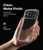iPhone 17 Pro Max Case Cover | Fusion Series | Matte Clear