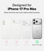 iPhone 17 Pro Max Case Cover | Fusion Bold Series | Matte Smoke