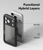 iPhone 17 Pro Max Case Cover | Fusion Bold Series | Matte Smoke
