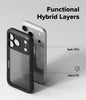 iPhone 17 Pro Max Case Cover | Fusion Bold Series | Matte Smoke