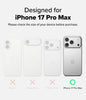 iPhone 17 Pro Max Case Cover | Fusion Bold Magnetic Series | Matte Smoke