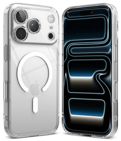 iPhone 17 Pro Max Case Cover | Fusion Magnetic Series | Clear