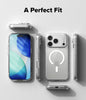 iPhone 17 Pro Max Case Cover | Fusion Magnetic Series | Clear