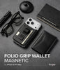 iPhone 17 Pro Max Case Cover | Folio Grip Wallet Magnetic Series | Black