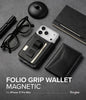 iPhone 17 Pro Max Case Cover | Folio Grip Wallet Magnetic Series | Black
