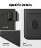 iPhone 17 Pro Max Case Cover | Folio Grip Wallet Magnetic Series | Black